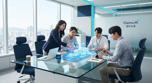 CHUMSOFT 사옥 및 미팅 룸