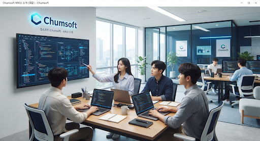 CHUMSOFT 전문 엔지니어링 팀 협업